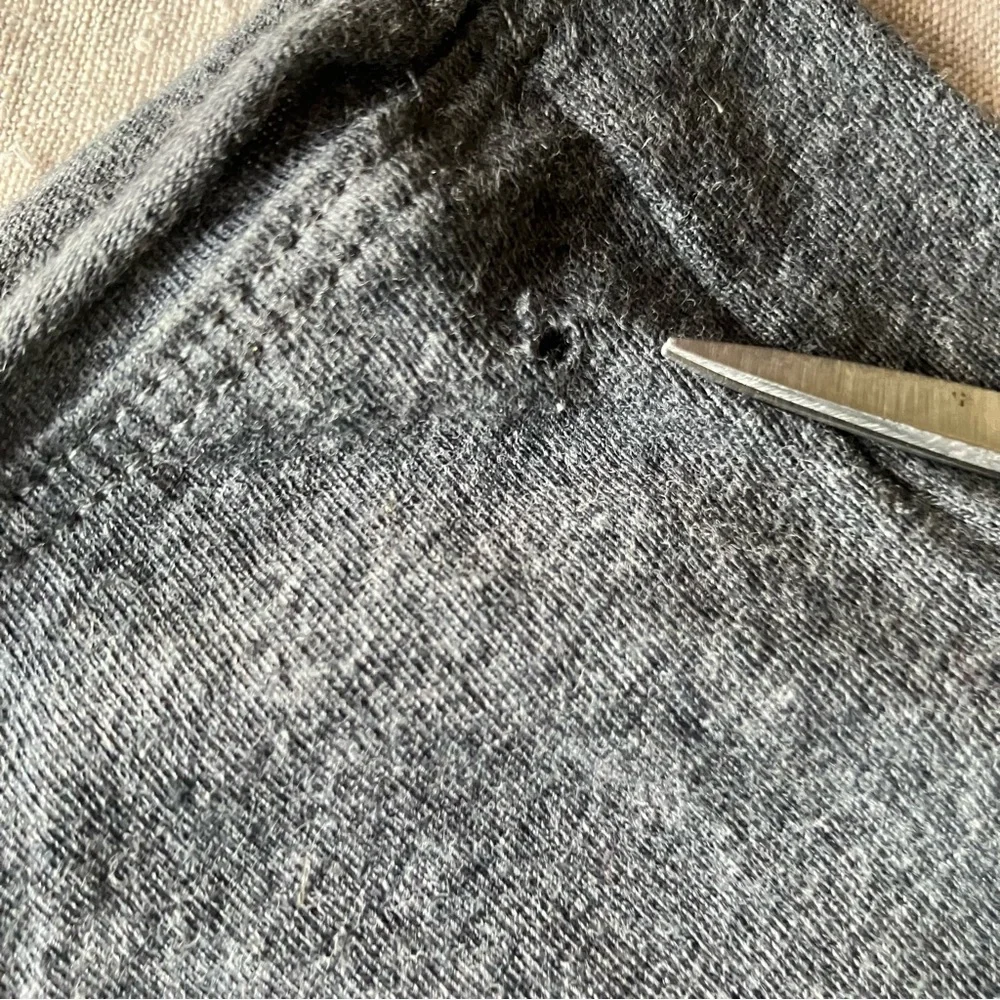 JW Los Angeles Gray Floral Embroidered Long Sleeve Boho Dress - Medium - Picture 6 of 9